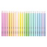 Farebné ceruzky Kolores, 24 pastelových farieb