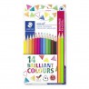 Farebné ceruzky, Ergo Soft, 12+2 kusov