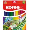 Akvarelové ceruzky, 24 rôznych farieb