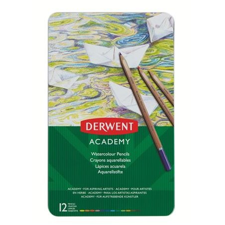 Akvarelové ceruzky Academy, 12 rôznych farieb