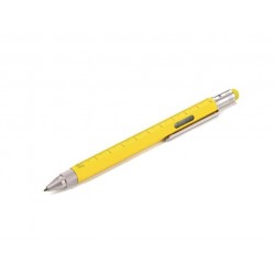 Guľôčkové pero Construction, žlté