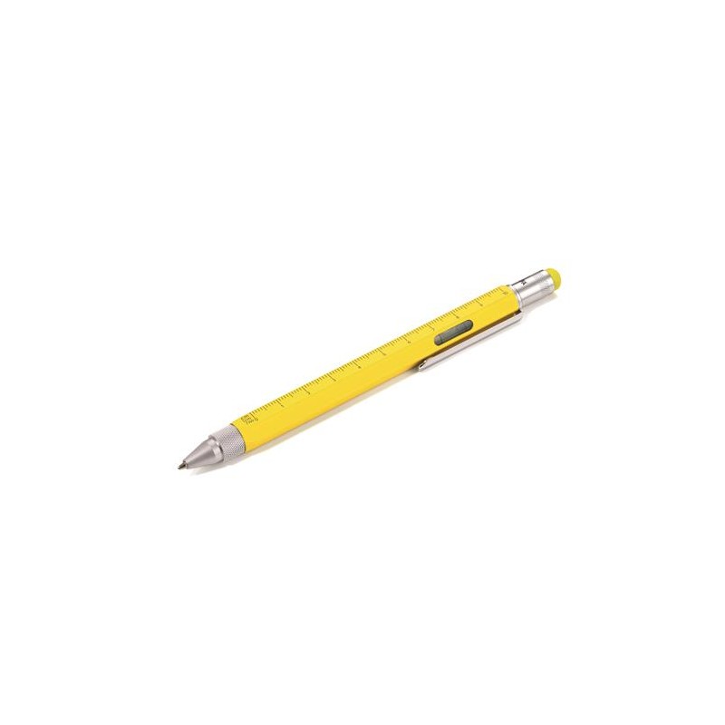 Guľôčkové pero Construction, žlté