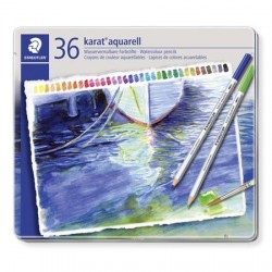 Karat akvarelové ceruzky, 36 farieb