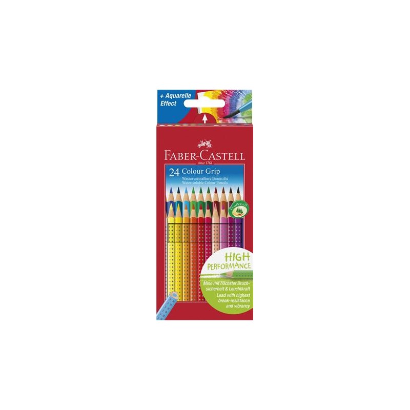 Farebné ceruzky Grip 2001, 24 rôznych farieb