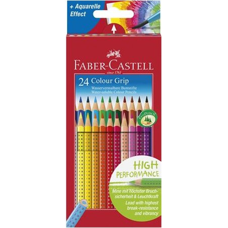 Farebné ceruzky Grip 2001, 24 rôznych farieb